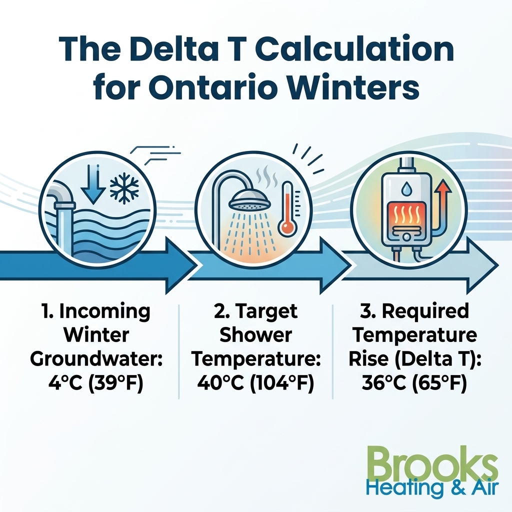 The Delta T Calculation for Ontario Winters