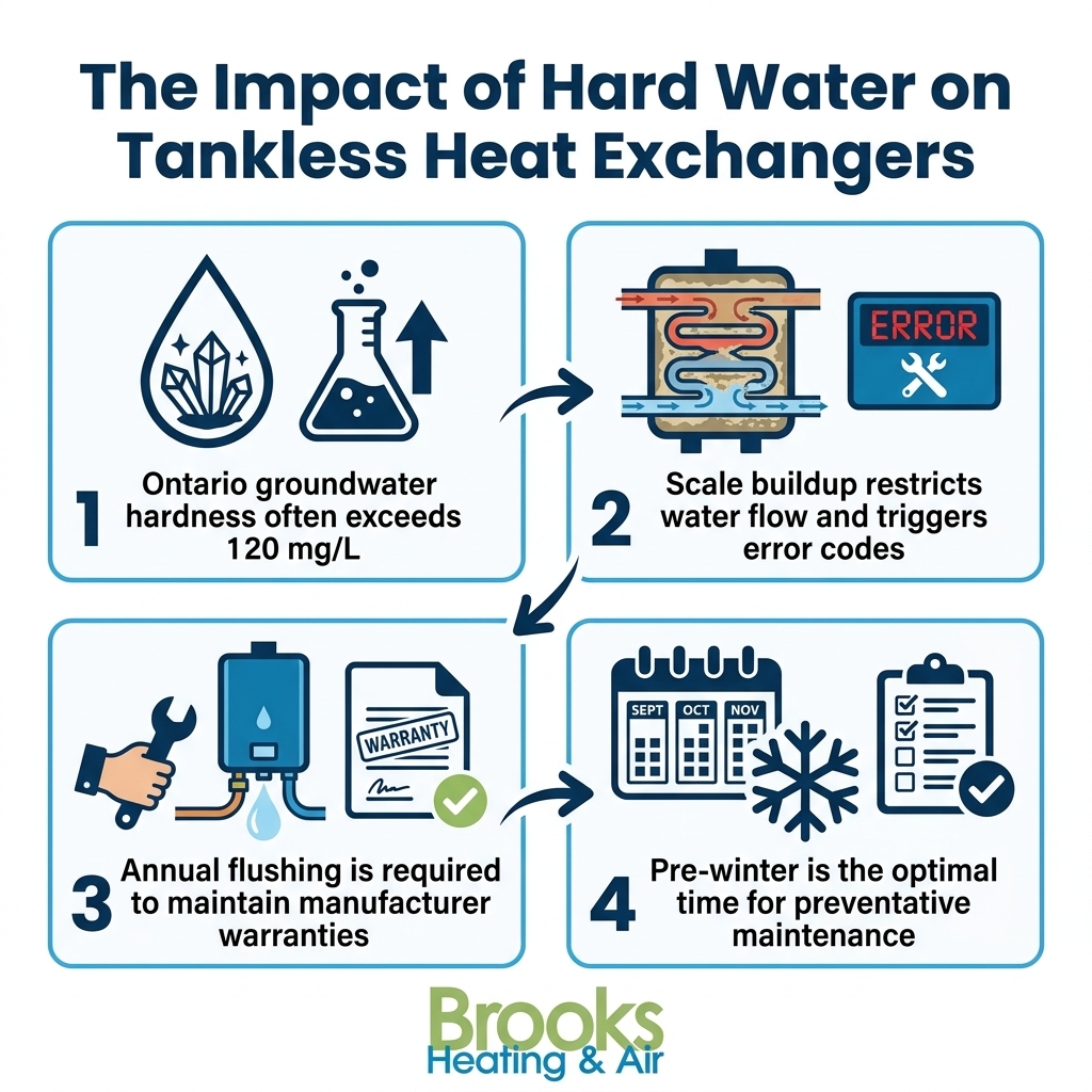 The Impact of Hard Water on Tankless Heat Exchangers