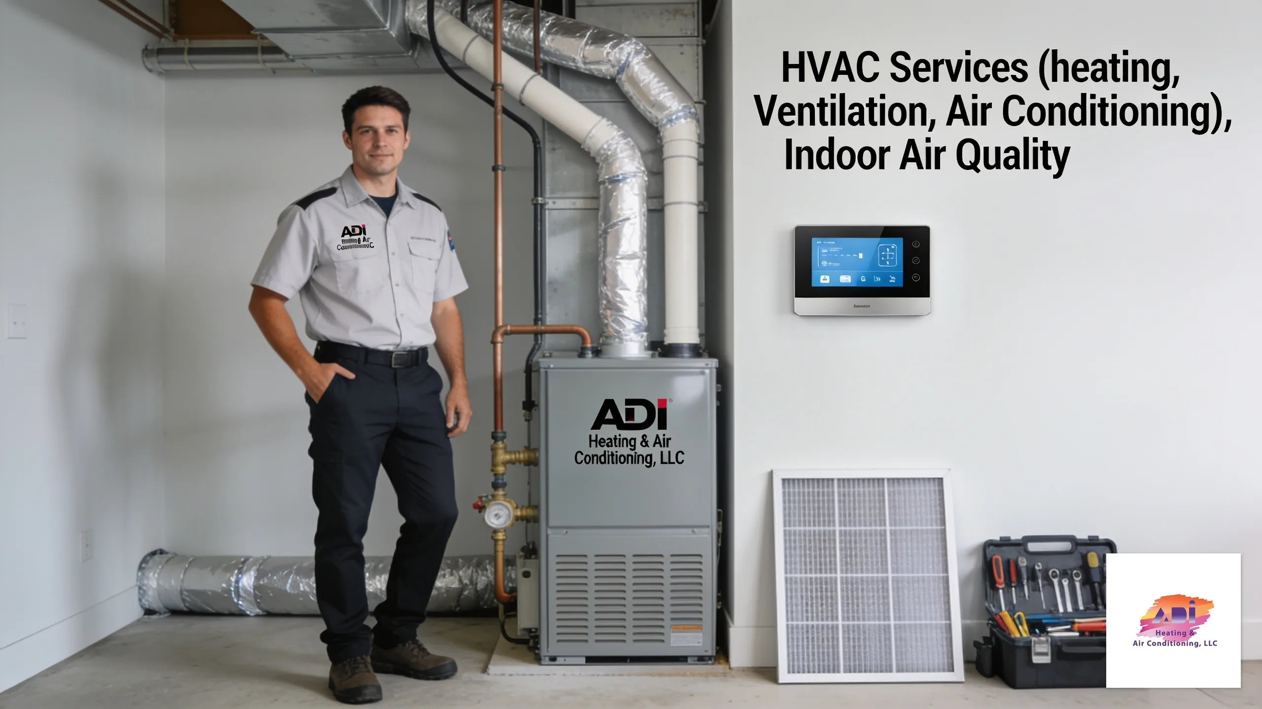 HVAC Services (Heating, Ventilation, Air Conditioning), Indoor Air Quality, Commercial Refrigeration