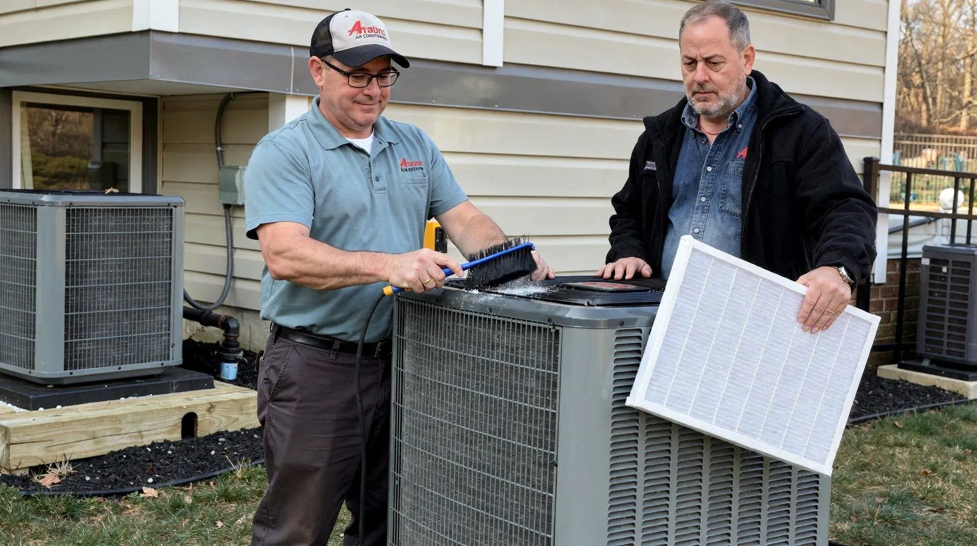 Cleaning condenser coils requires a refrigerator coil brush or soft brush to remove debris