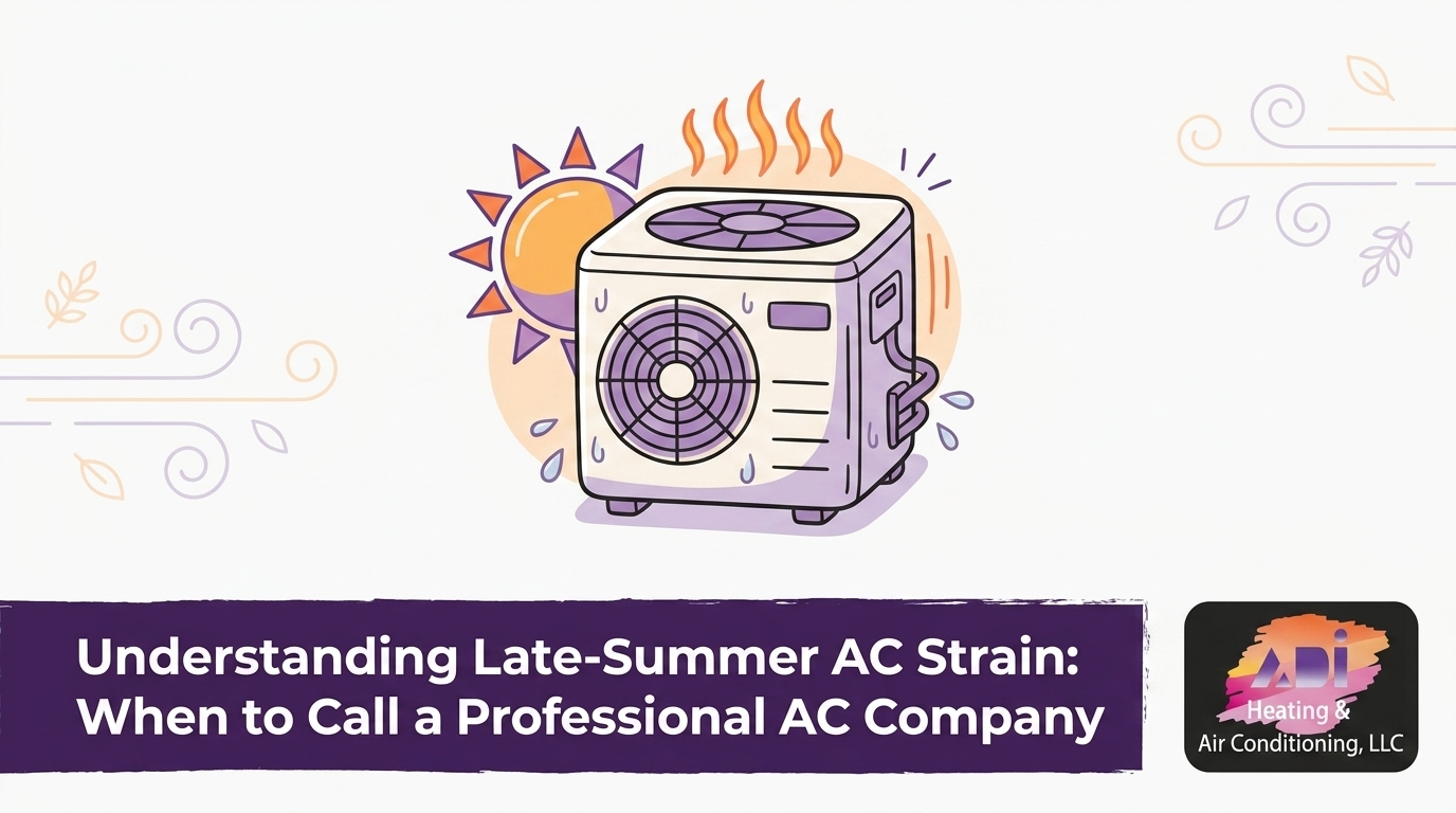 Understanding Late-Summer AC Strain: When to Call a Professional AC Company