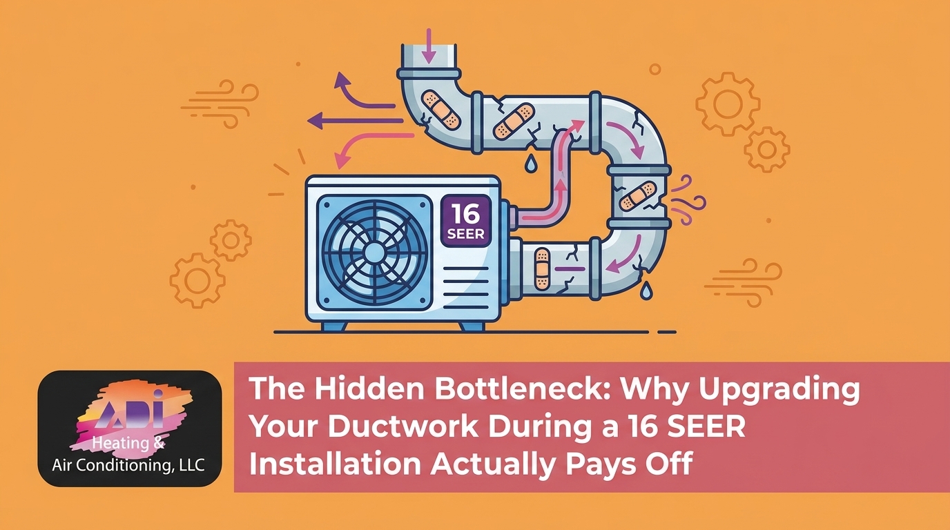 Why Upgrading Your Ductwork During a 16 SEER Installation Actually Pays Off