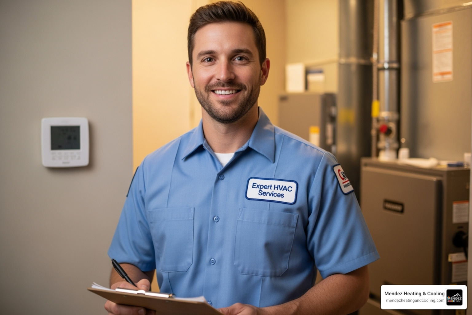 certified technician with clipboard - affordable furnace installation in easton, pa certified technician with clipboard - affordable furnace installation in easton, pa