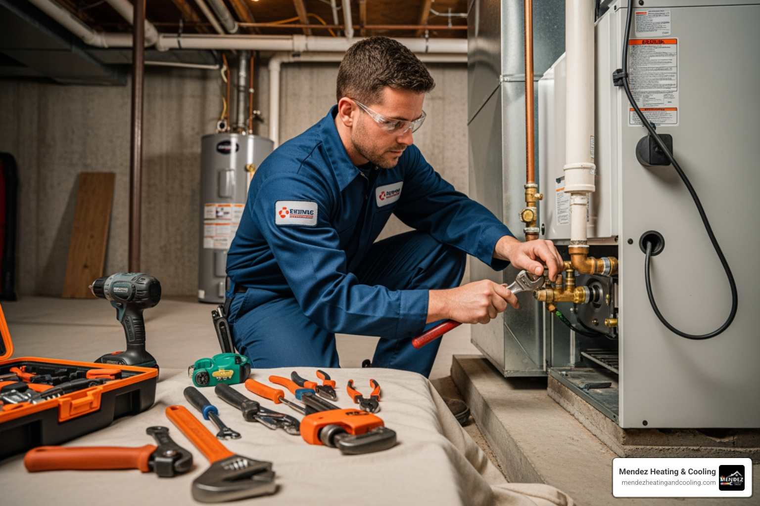 a certified technician professionally installing a new furnace - gas furnace replacement bethlehem pa a certified technician professionally installing a new furnace - gas furnace replacement bethlehem pa