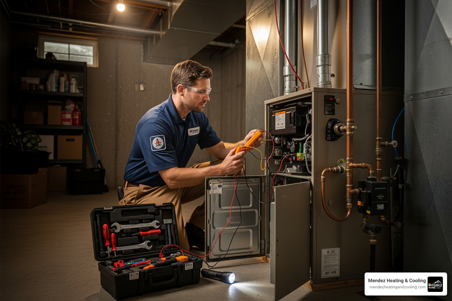 technician performing furnace maintenance - gas furnace installation allentown pa technician performing furnace maintenance - gas furnace installation allentown pa