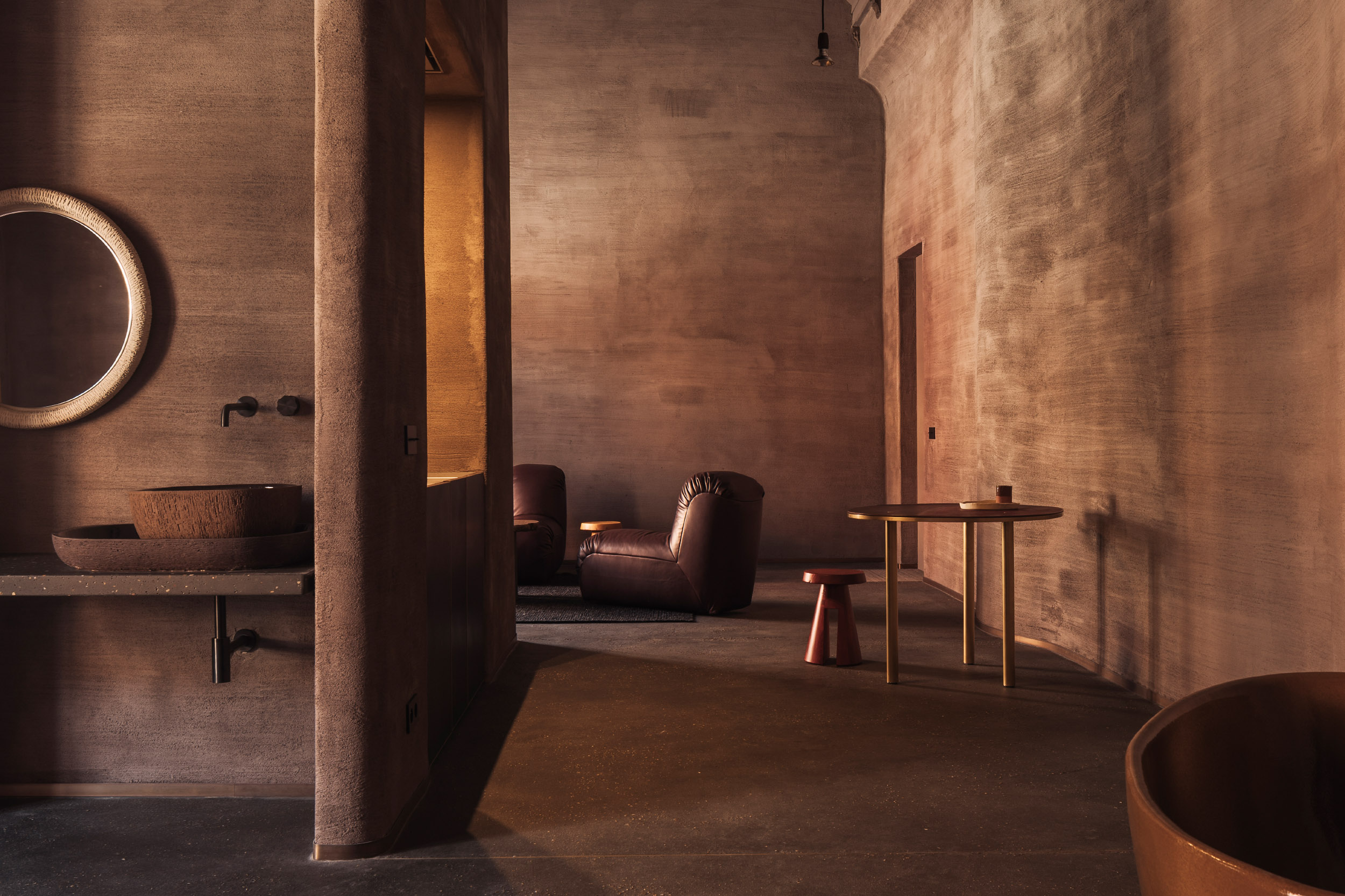 Studio LOHO Lime Finish Raw Outdoor wall plaster