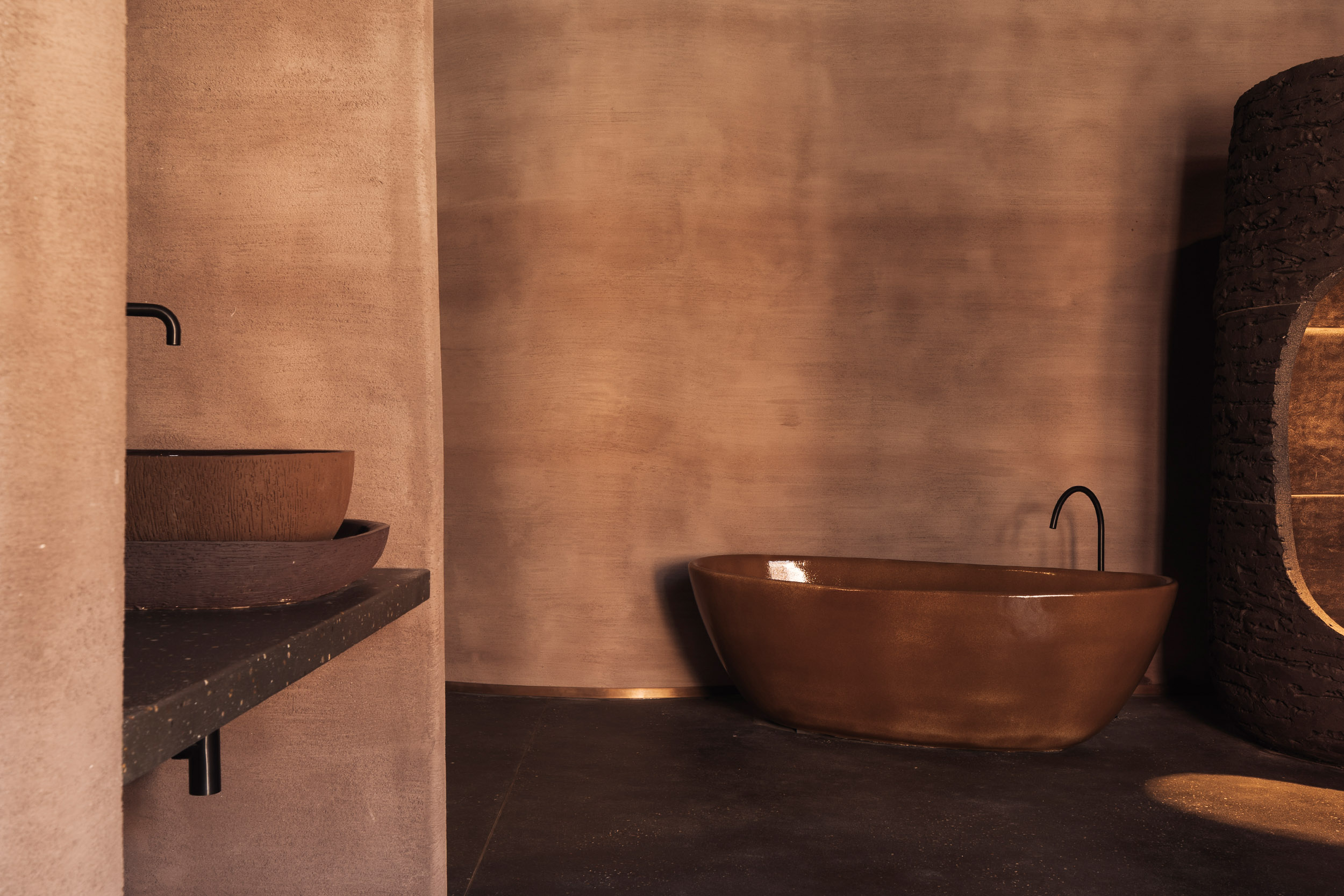 Studio LOHO Lime Finish Raw Outdoor wall plaster