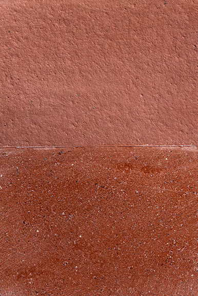 Red Smooth clay sample