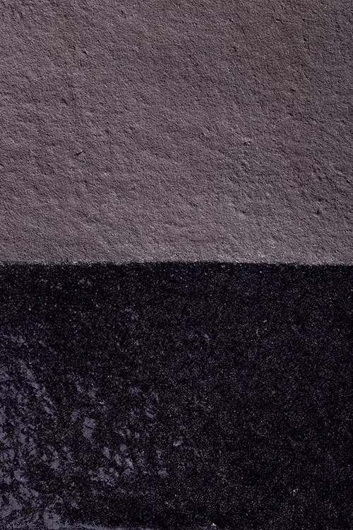 Black 1 glaze sample