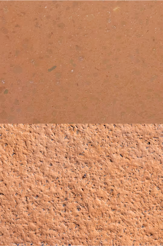 Terracotta cast sample
