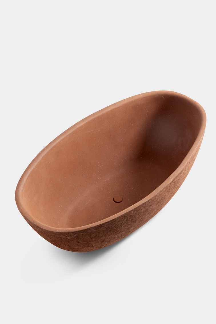 Studio LOHO Clay Bathtubs Pure Clay
