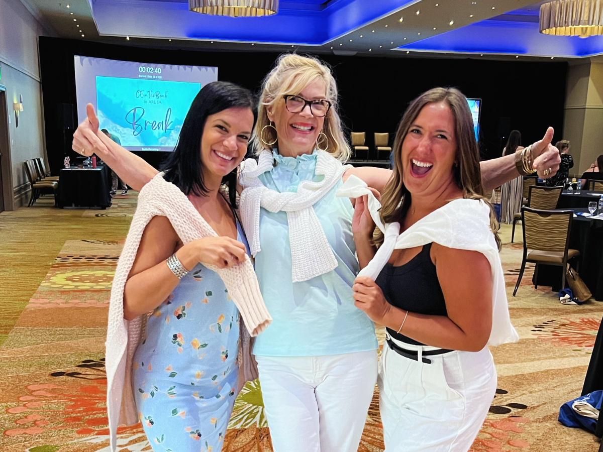 Vanessa Vitagliano attending a conference