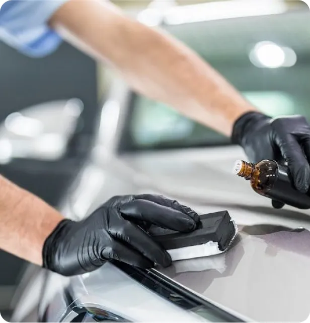 installation of ceramic protection