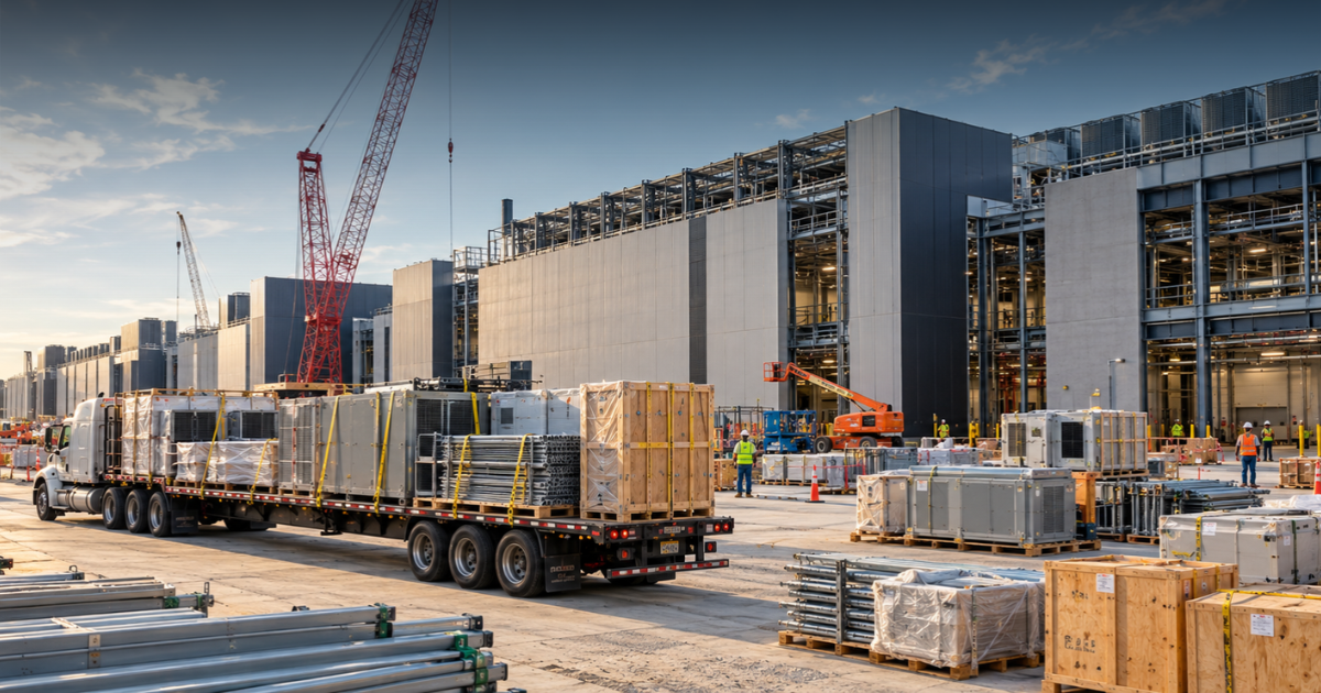 Flexible Construction Logistics Solutions for Data Center Projects