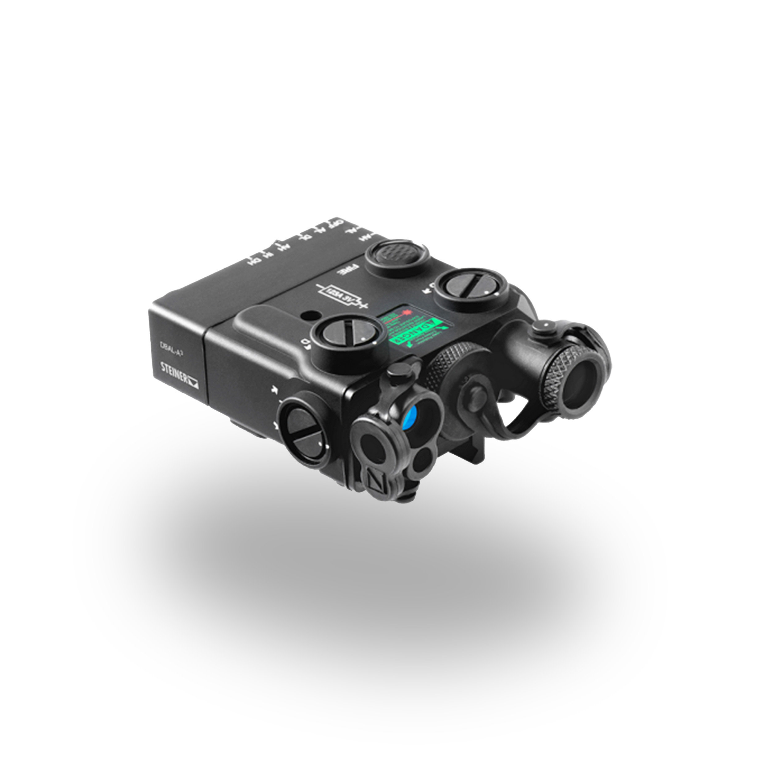Steiner DBAL-A3 class 1/3R Civilian Visible Green/IR Laser Sight with IR Illuminator