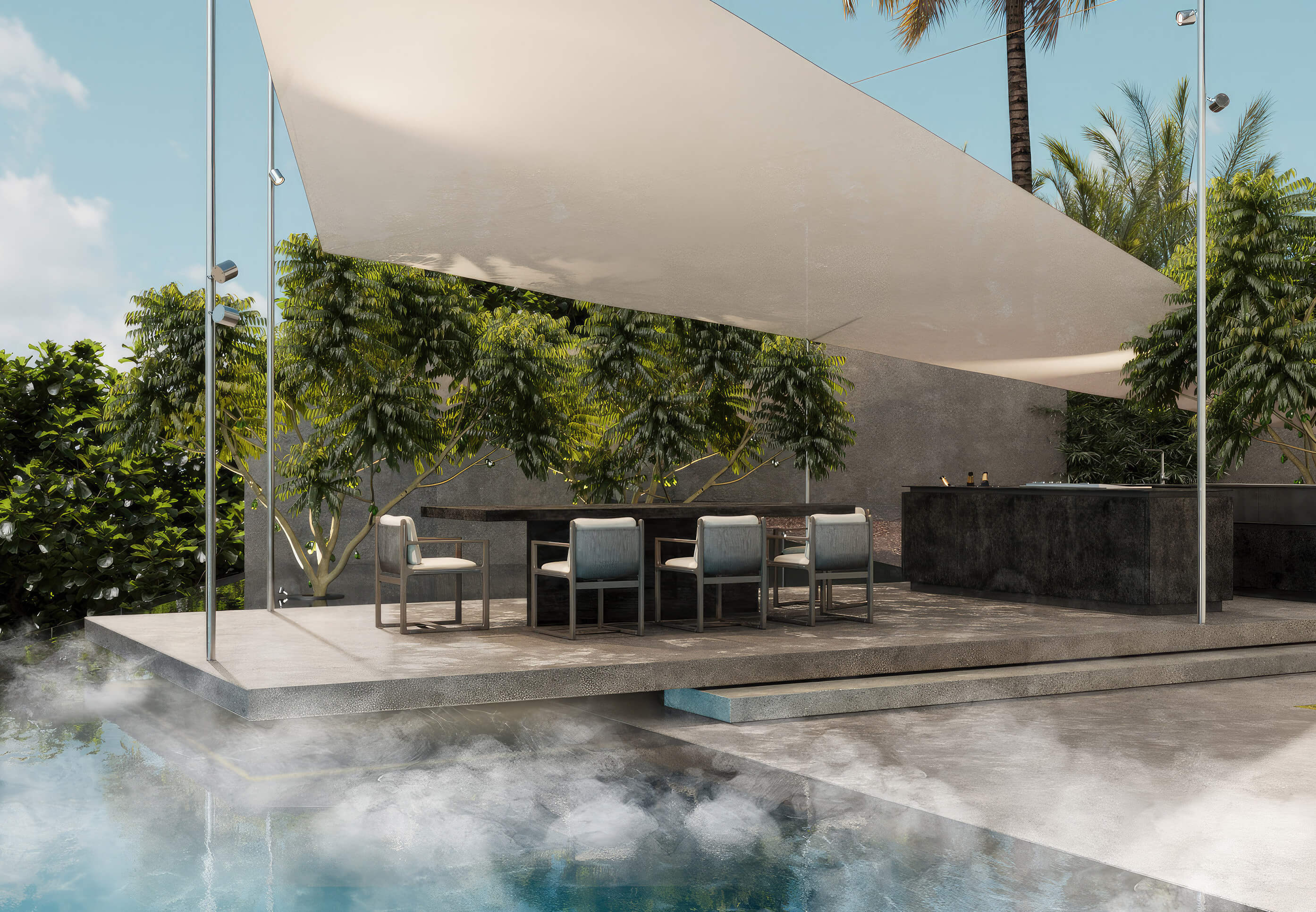 BBQ lounge