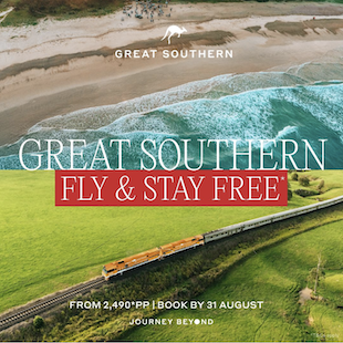 The Great Southern - Fly and Stay FREE