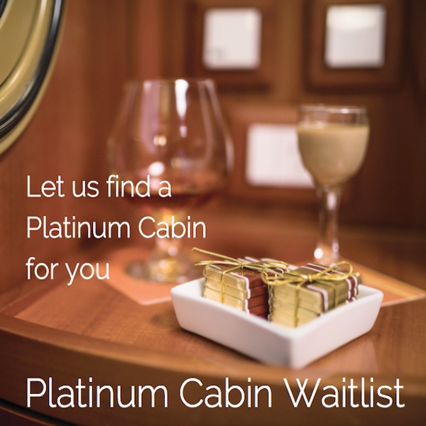 WAITLIST - Platinum Cabin 2025 & 2026