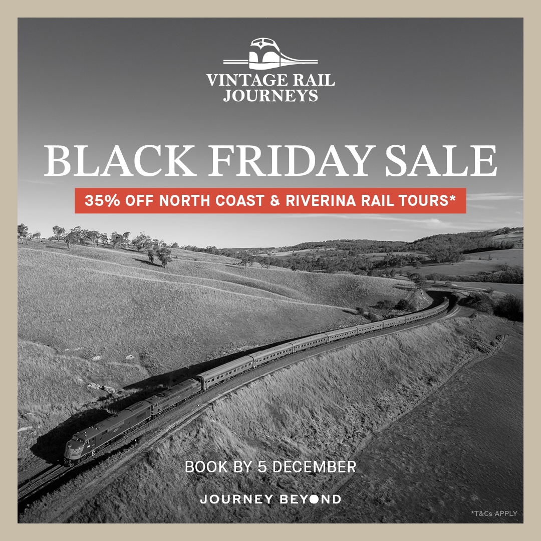 Vintage Rail Journeys - Black Friday Sale - 35% OFF  