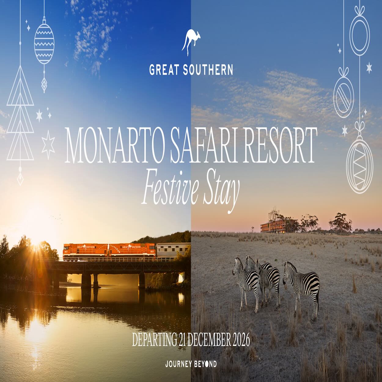 Monarto Safari Resort Festive Stay | The Great Southern | Brisbane to Adelaide