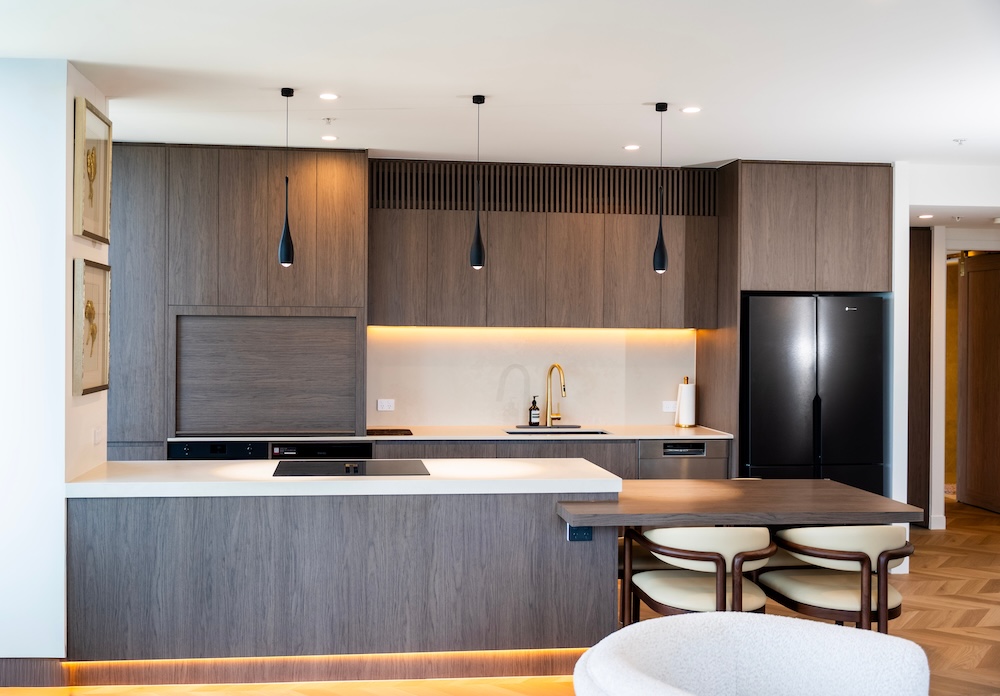 Park’s kitchen after the facelift