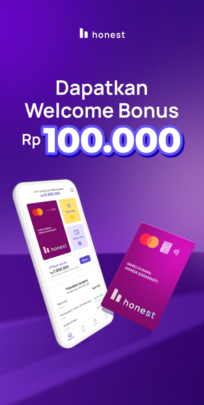 Kejar Welcome Bonus 100rb