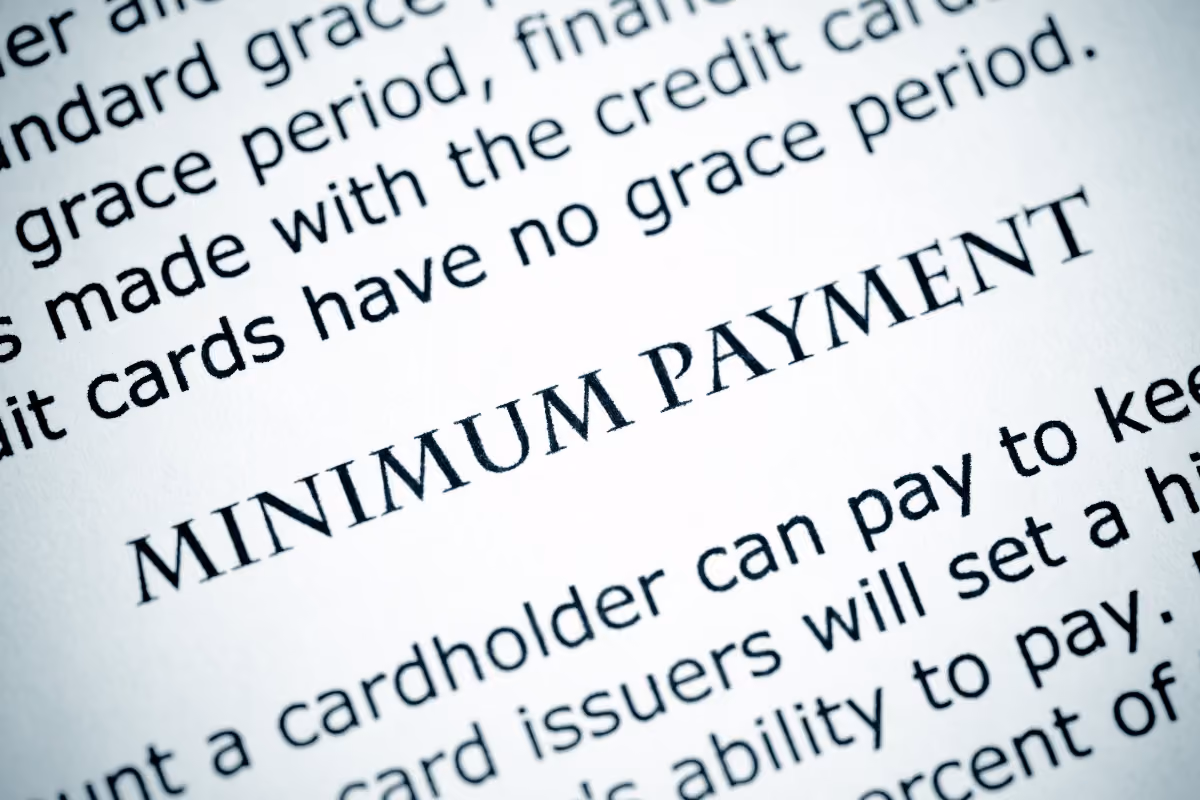 Minimum credit card payments: why they can be dangerous for your finances