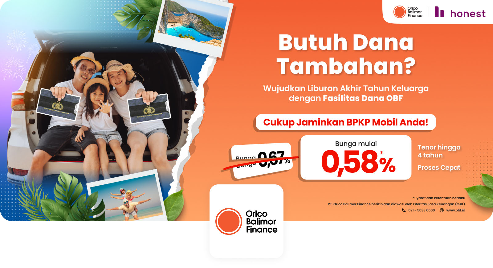 Butuh dana tambahan? Wujudkan impianmu bersama Fasilitas Dana OBF