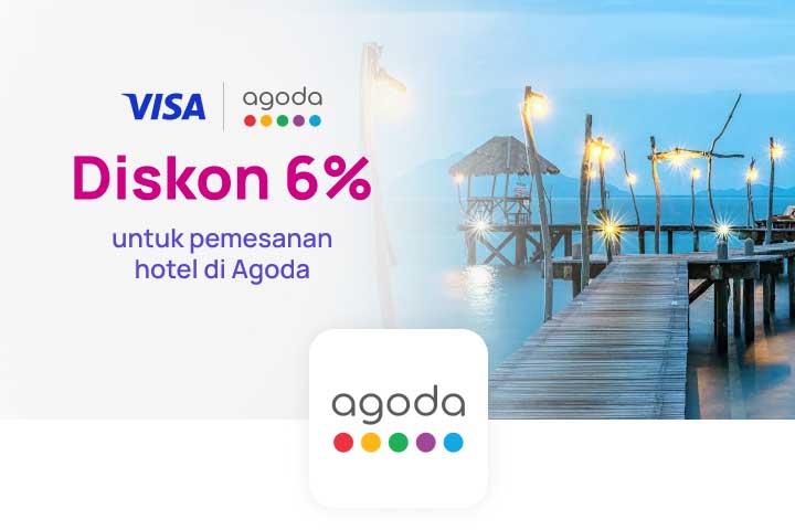 Agoda 6% off