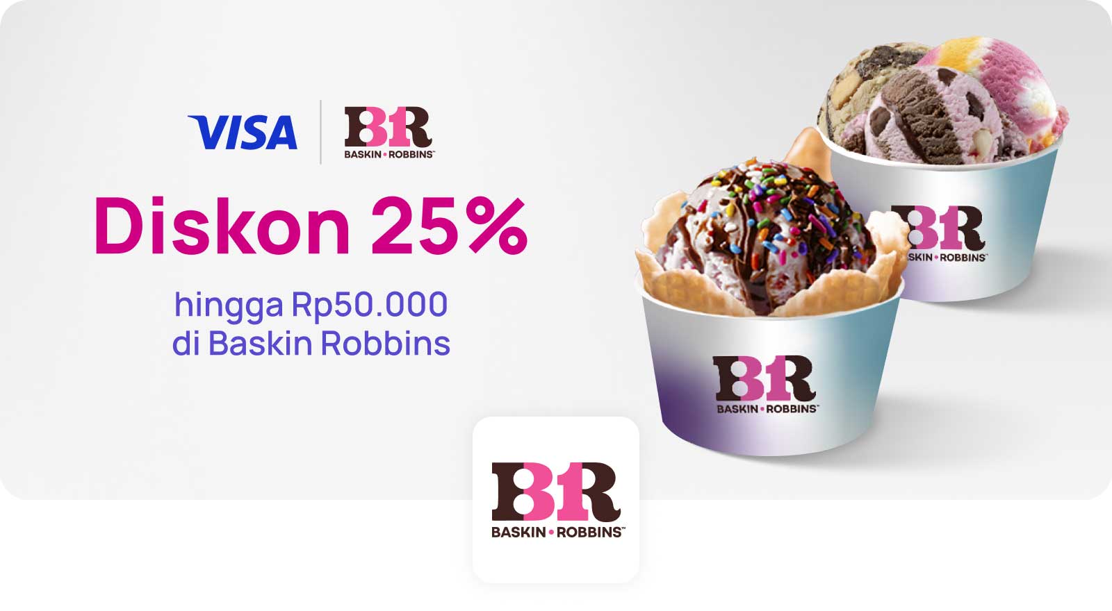 Baskin Robbins 25% off