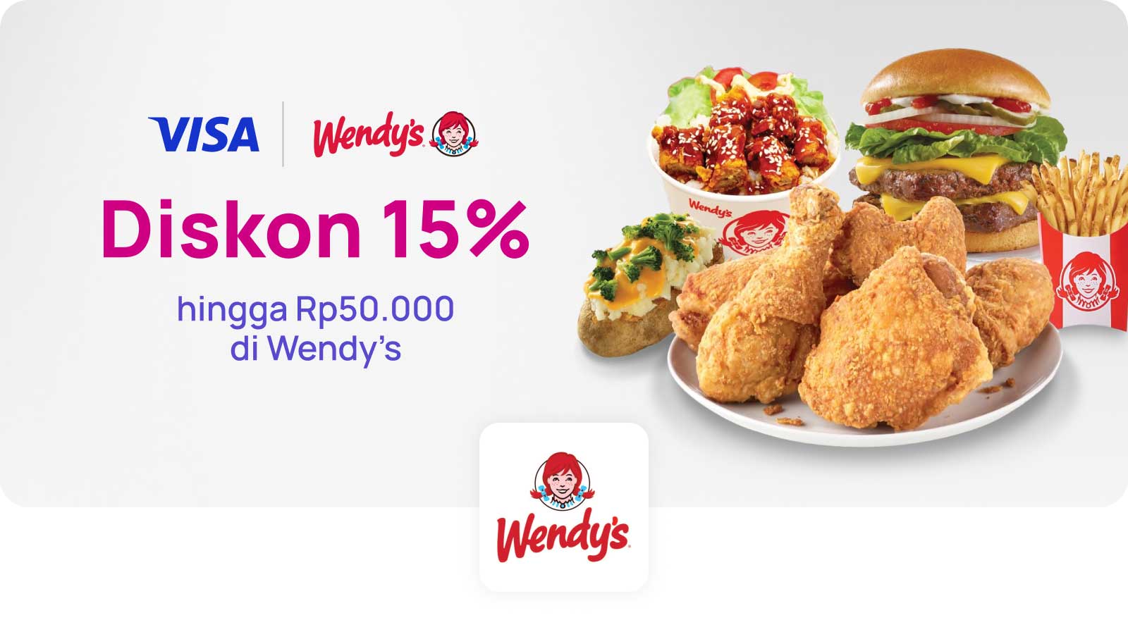 Wendy's 15% off