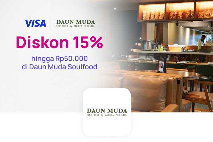 Daun Muda Soulfood 15% off