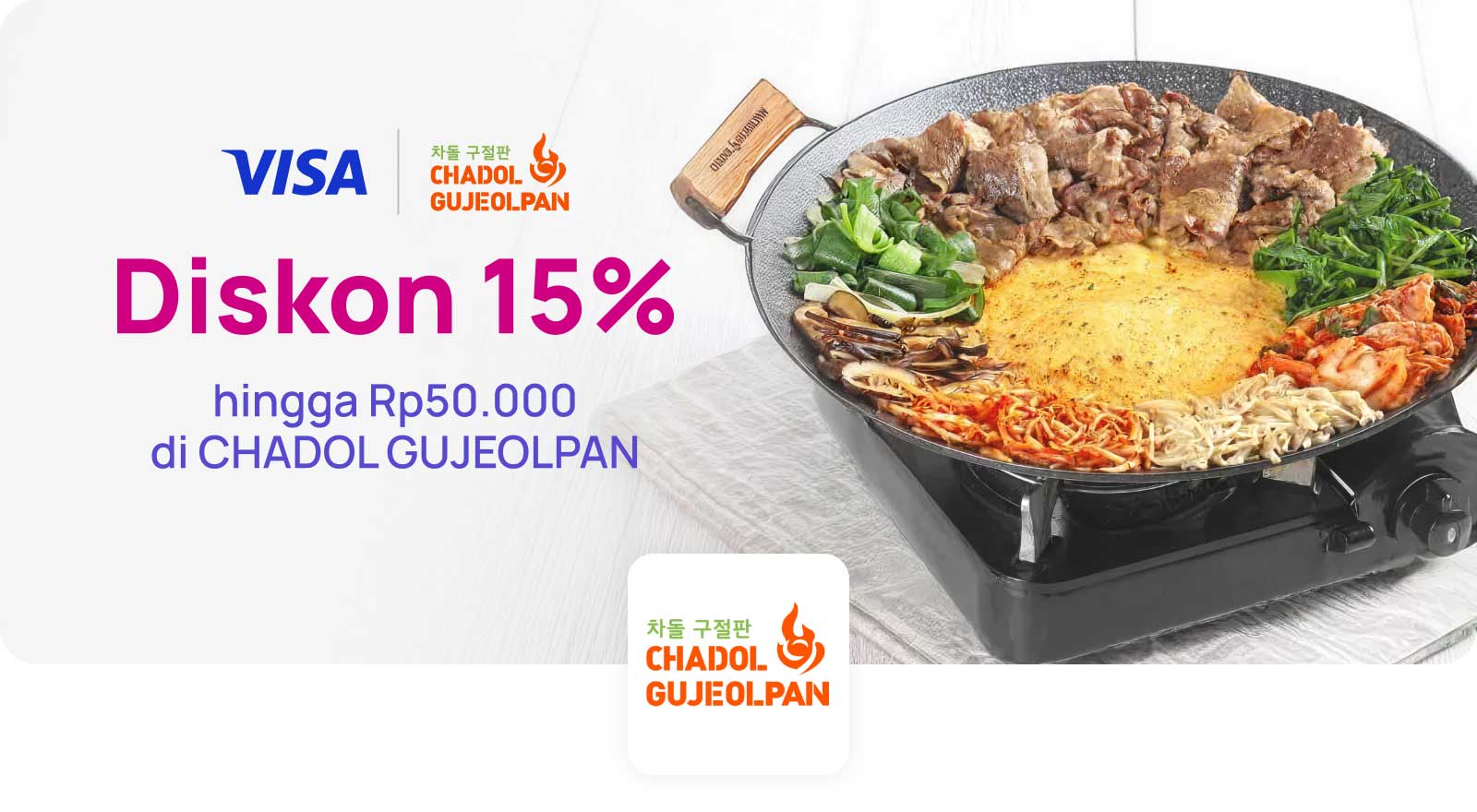 CHADOL GUJEOLPAN 15% off