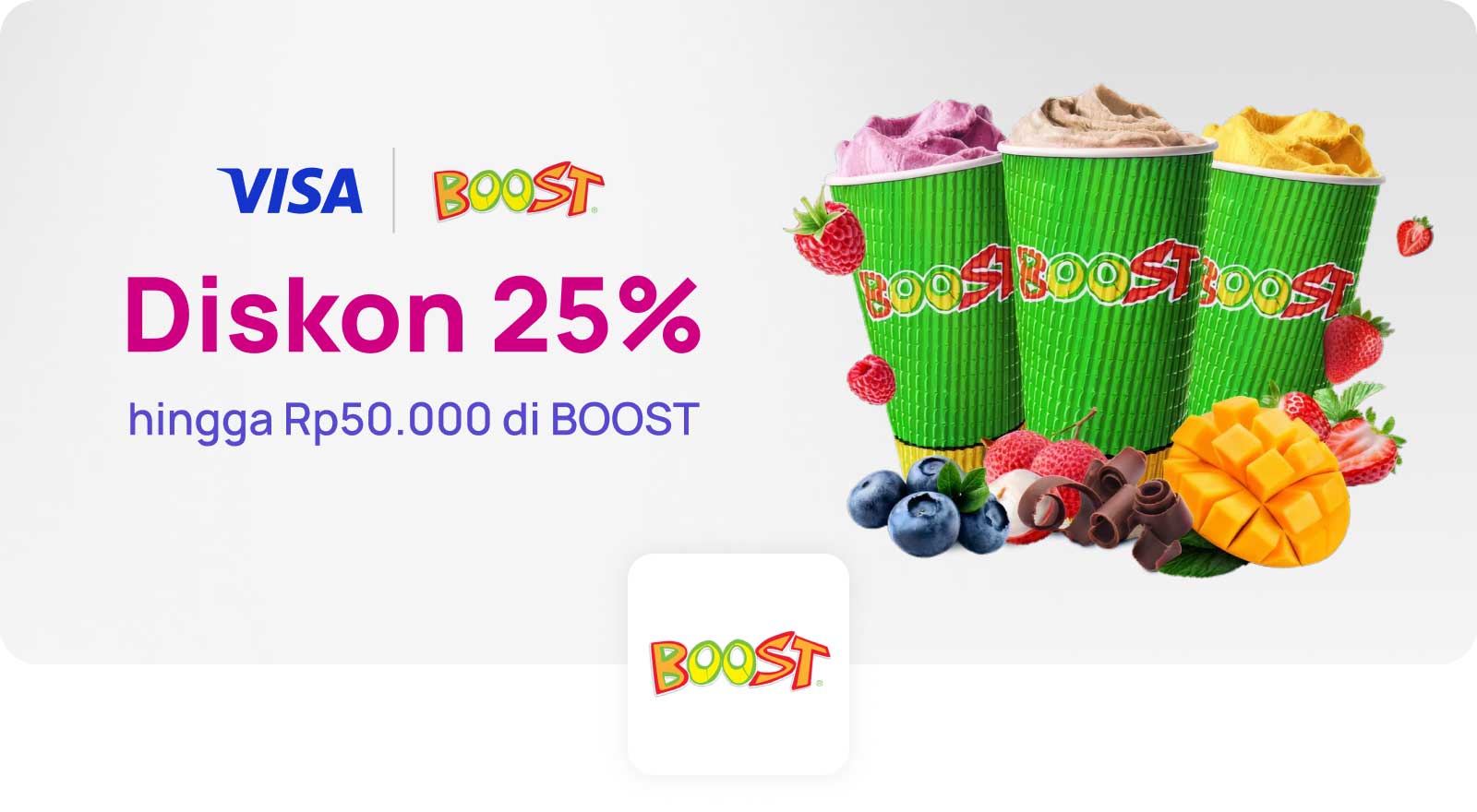 BOOST 25% off