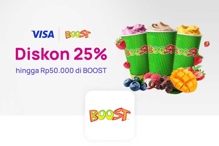 BOOST 25% off