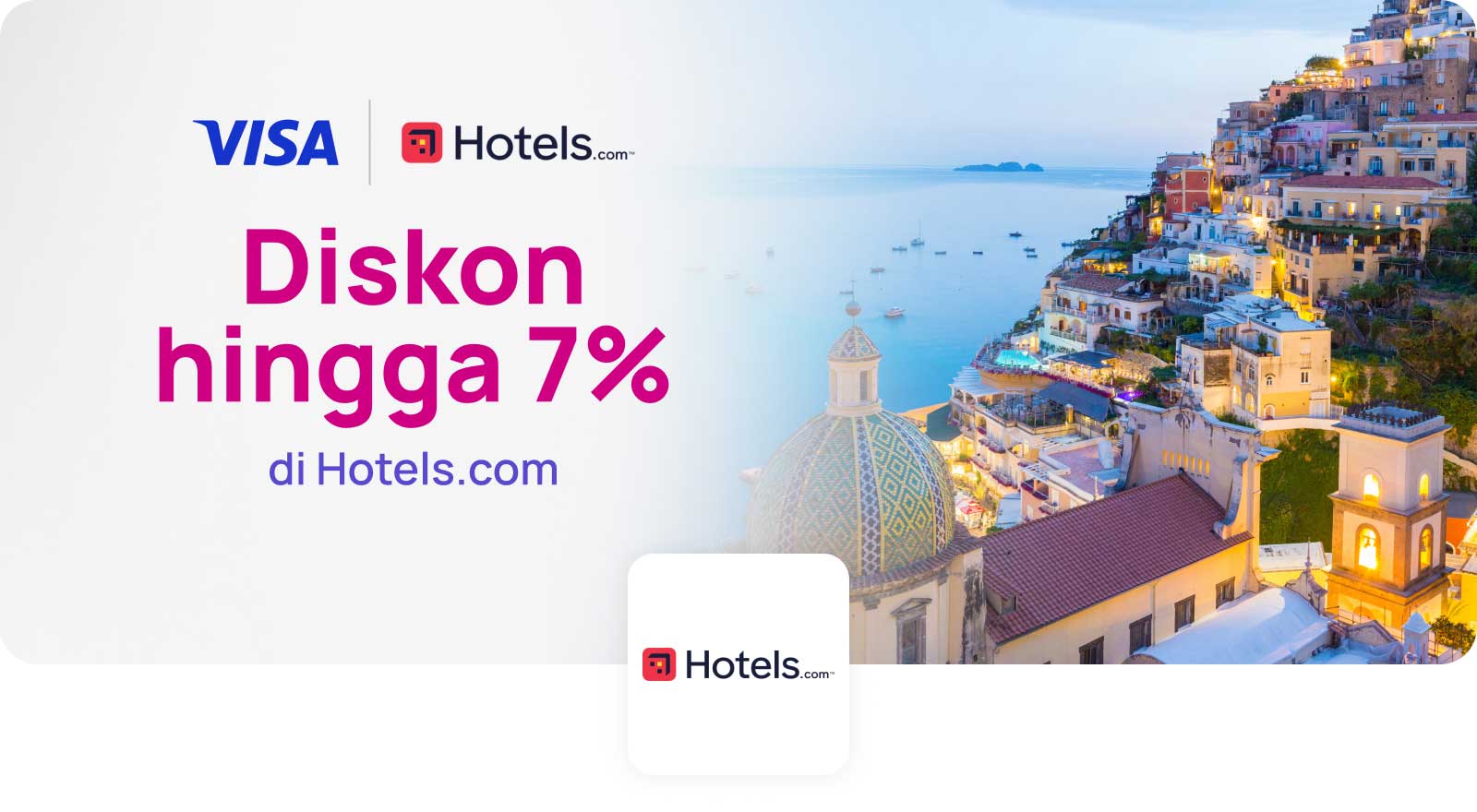 Hotels.com 7% off