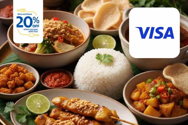 Visa Dine 20% off