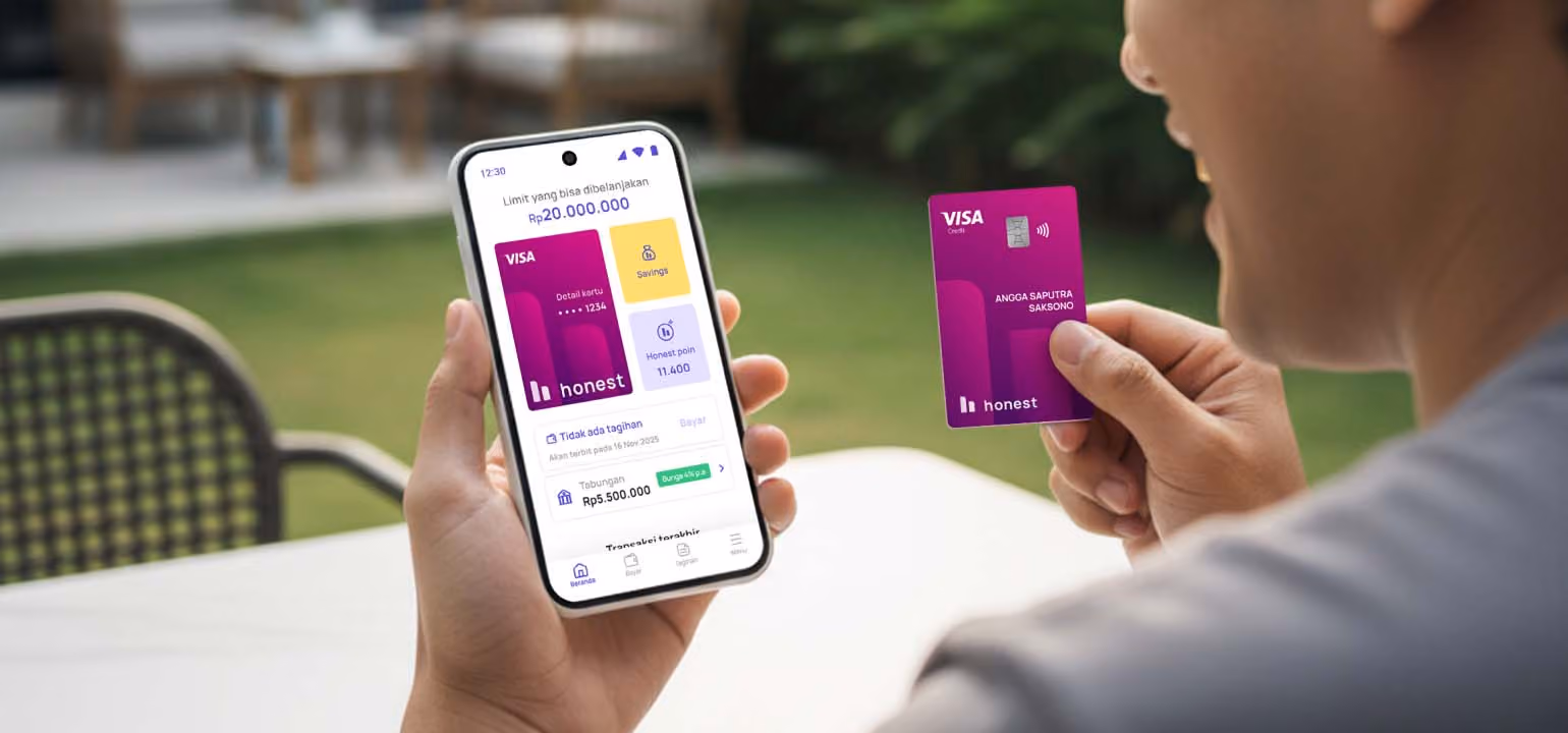 Kartu kredit Honest dari bank apa? Ini jawabannya