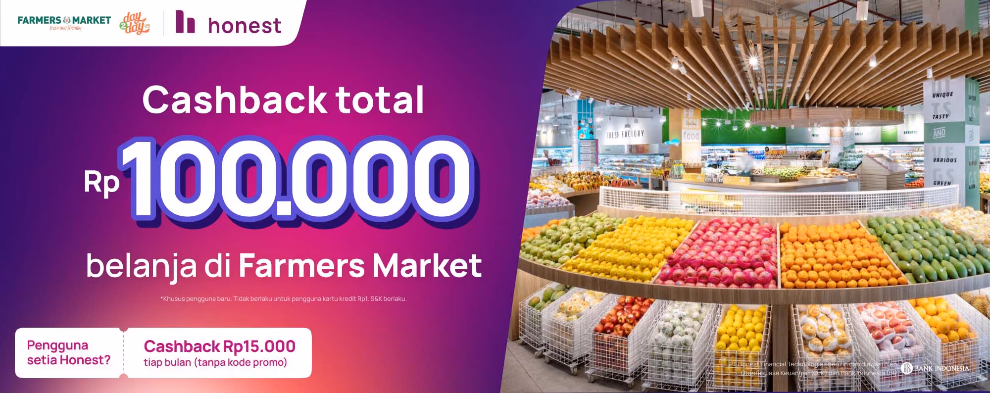 #DitraktirHonest - Farmers Market