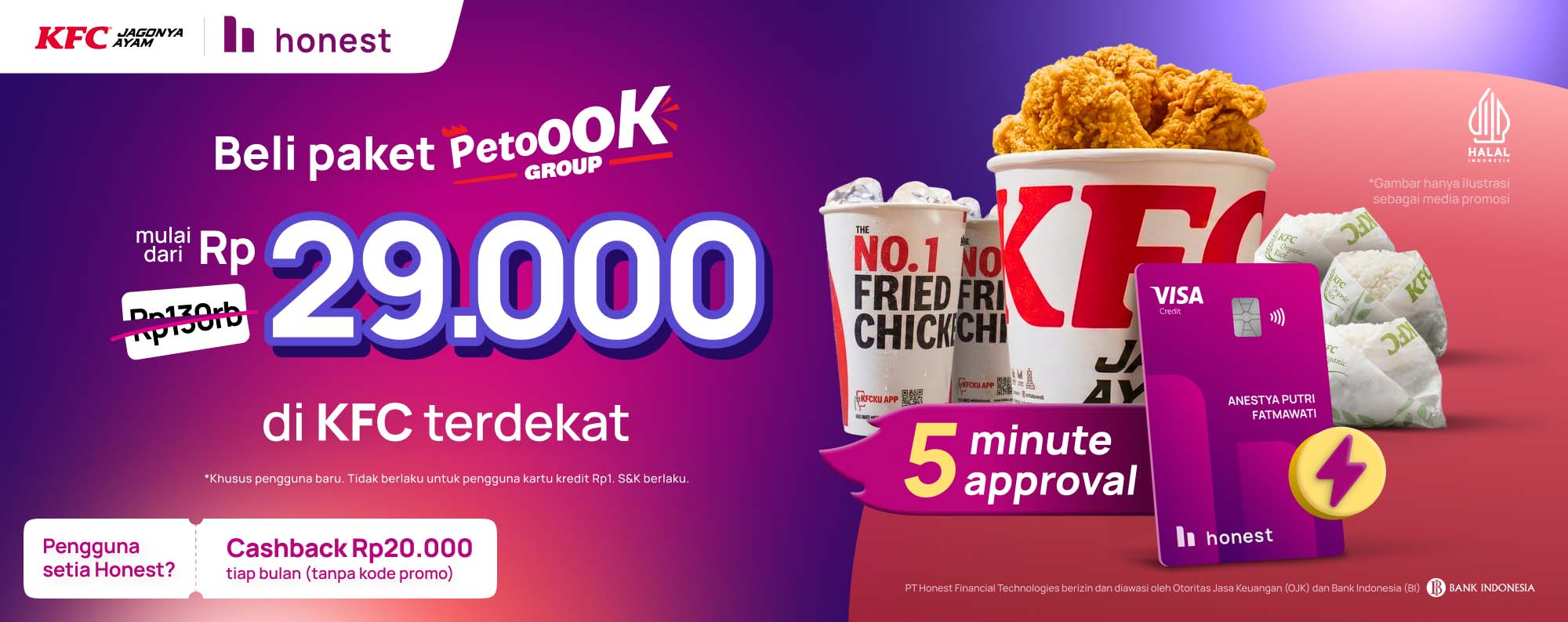 #DitraktirHonest - KFC