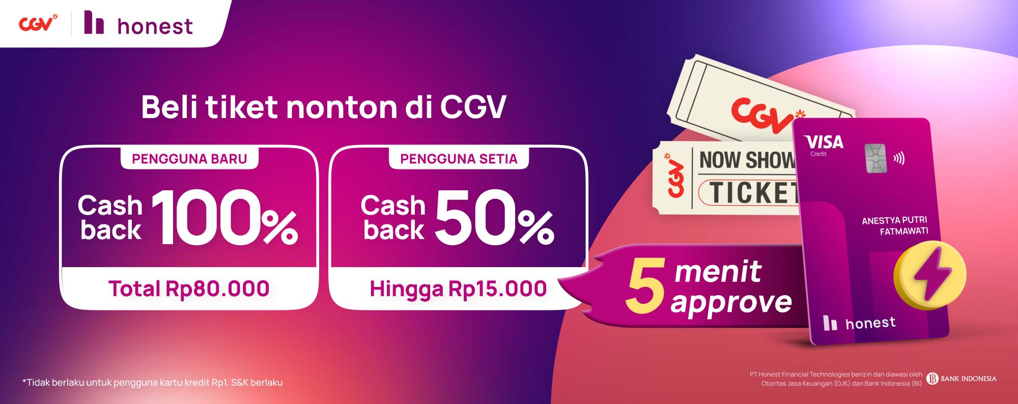 #DitraktirHonest - CGV