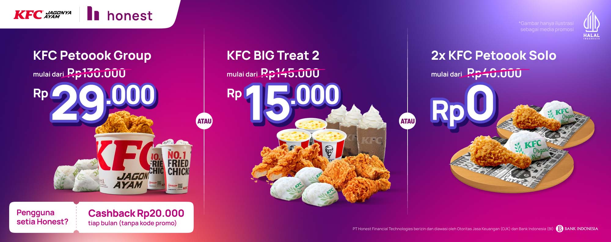 #DitraktirHonest - KFC