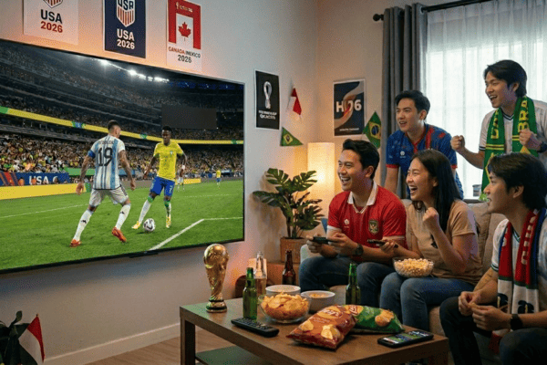 Cara nonton Piala Dunia FIFA 2026 secara legal, cocok banget buat nonton rame-rame!