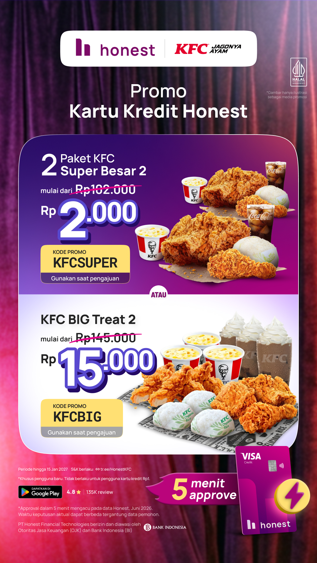#DitraktirHonest - KFC