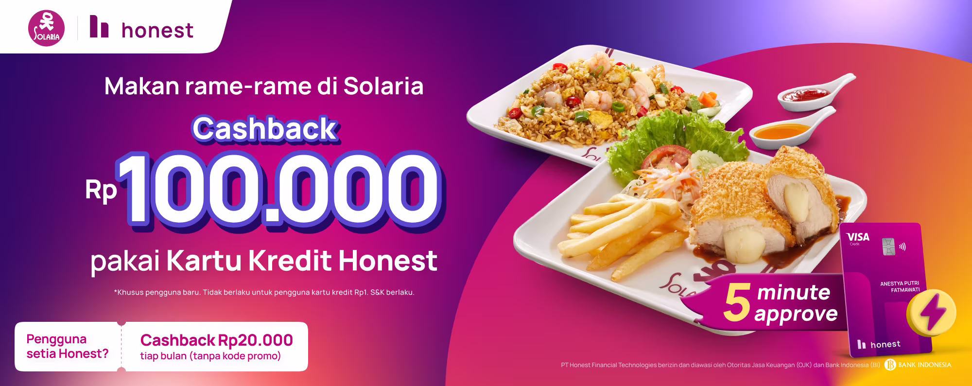 #DitraktirHonest - Solaria