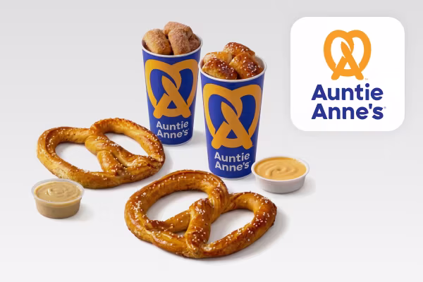 Auntie Anne’s 25% off
