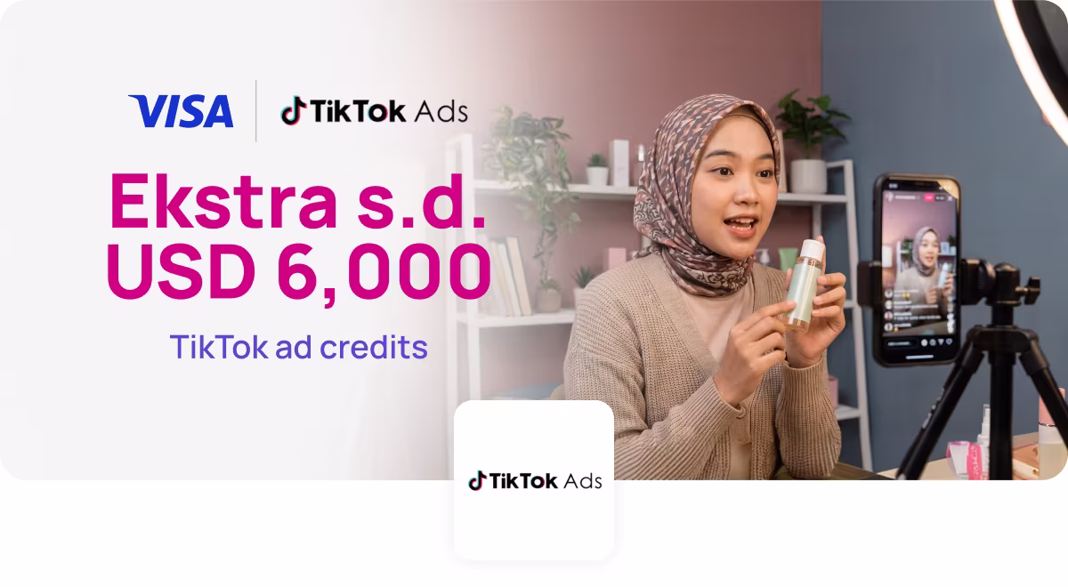 TikTok Ads USD 6000