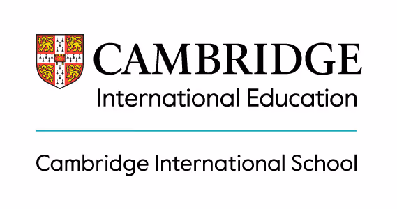 Logo of Cambridge Assessment International Education, designating IWS Online School as an official Cambridge International School authorized to offer the Cambridge curriculum and exams.