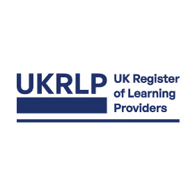 Logo of the UK Register of Learning Providers (UKRLP), confirming IWS Online School is a verified and registered education provider in the UK.