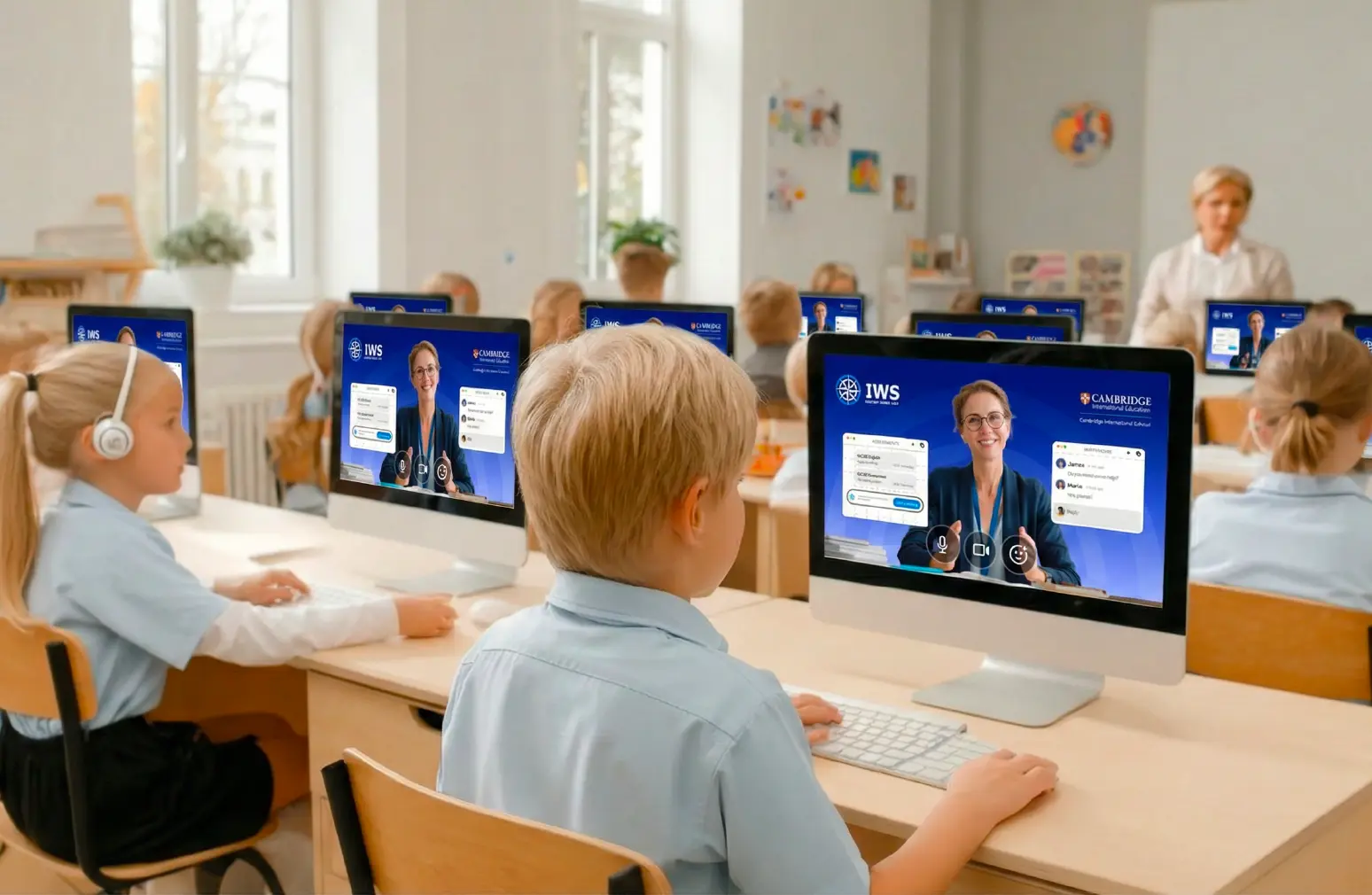 With IWS Online School you can build the future. A prestigious Cambridge International department on your campus.